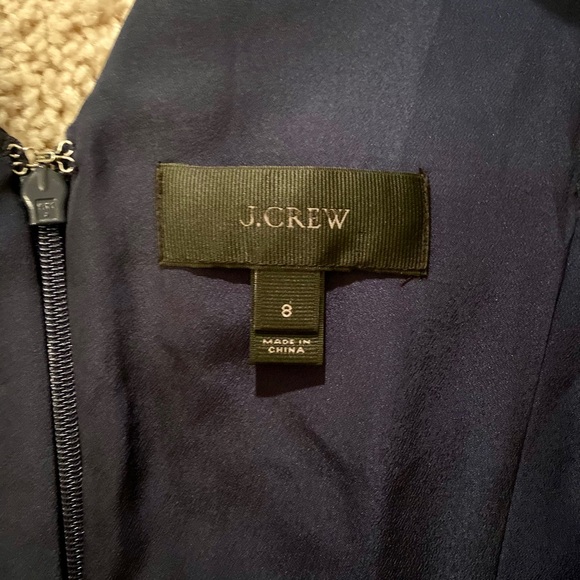 J. Crew Navy Blue Dress - Picture 2 of 2